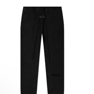 Essentials Men's Black Joggers